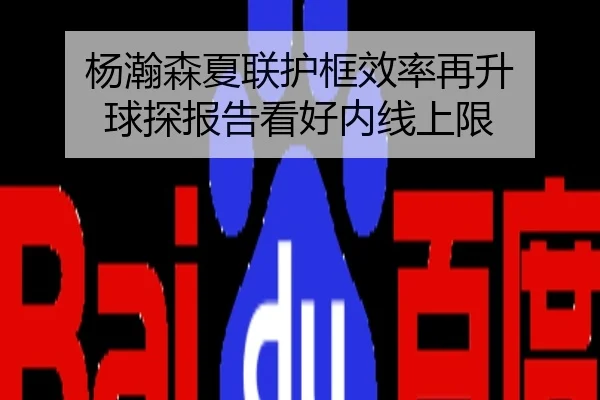 杨瀚森夏联护框效率再升 球探报告看好内线上限